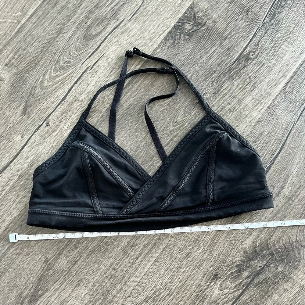 Lululemon Rehearsal Black Sports Bra